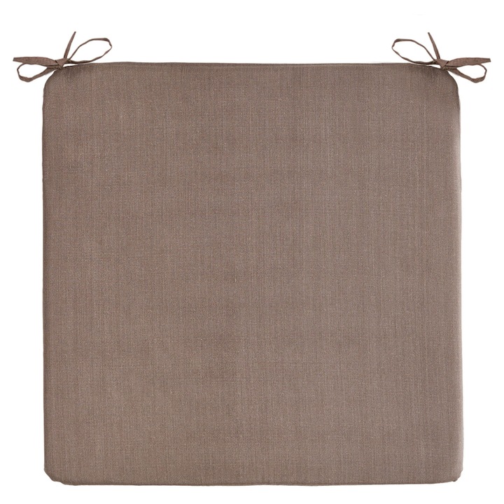 Perna patrata scaun gradina/terasa, Maison Mex BASIC TAUPE, L.40 l.40 H.4 cm, taupe