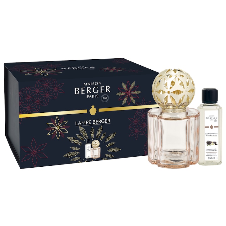 Set lampa catalitica Maison Berger Pomelis Nude cu parfum Splendeur Vanillee 250ml