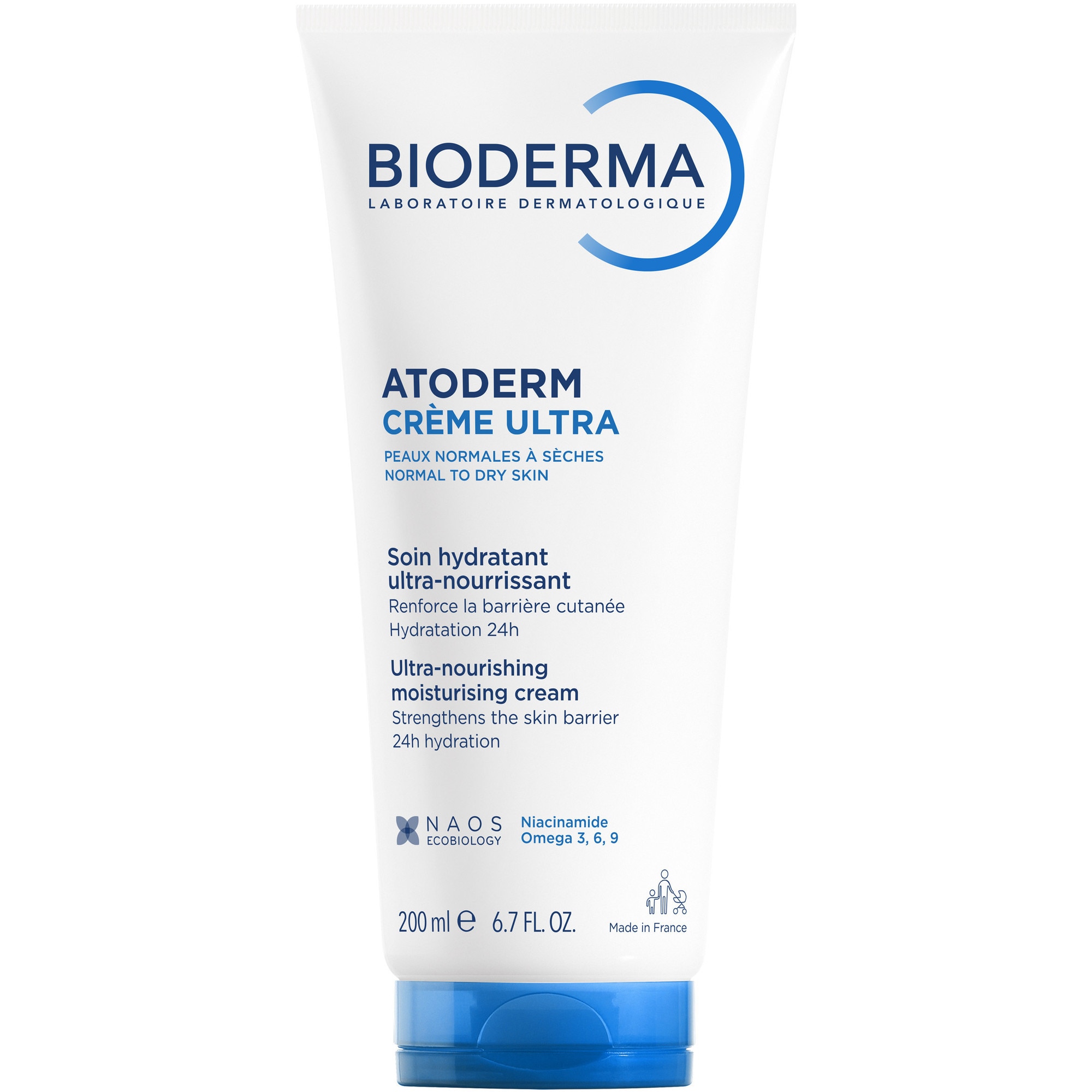 Crema pentru fata si corp Bioderma Atoderm Ultra, 200 ml