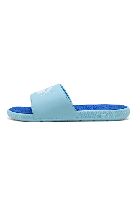 Puma, Papuci Cool Cat 2.0, Albastru inchis/Albastru lavanda