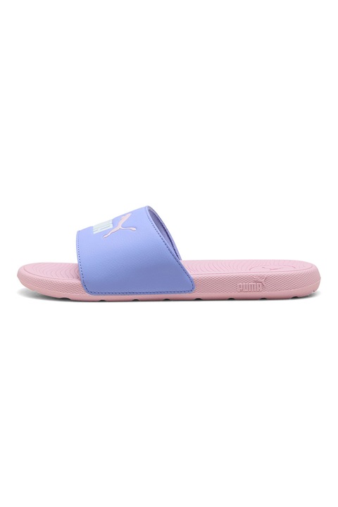 Puma, Papuci Cool Cat 2.0, Albastru lavanda/Roz pal