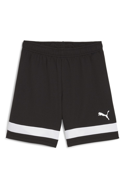 Puma, Pantaloni scurti pentru fotbal DryCell, Alb/Negru carbon