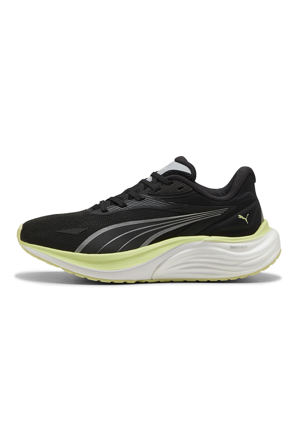 Puma, Pantofi Electrify NITRO™ 4 cu logo lateral pentru alergare, Negru, 4