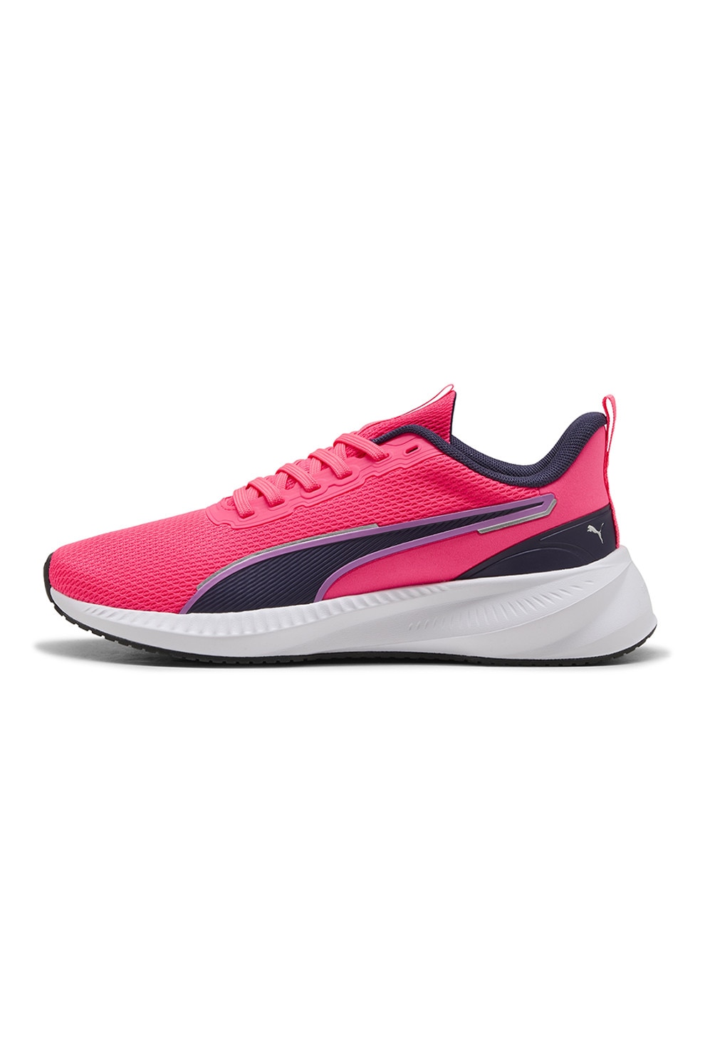 Puma, Pantofi Flyer Lite 3 de plasa pentru alergare, Fucsia, Albastru ultramarin, 5.5