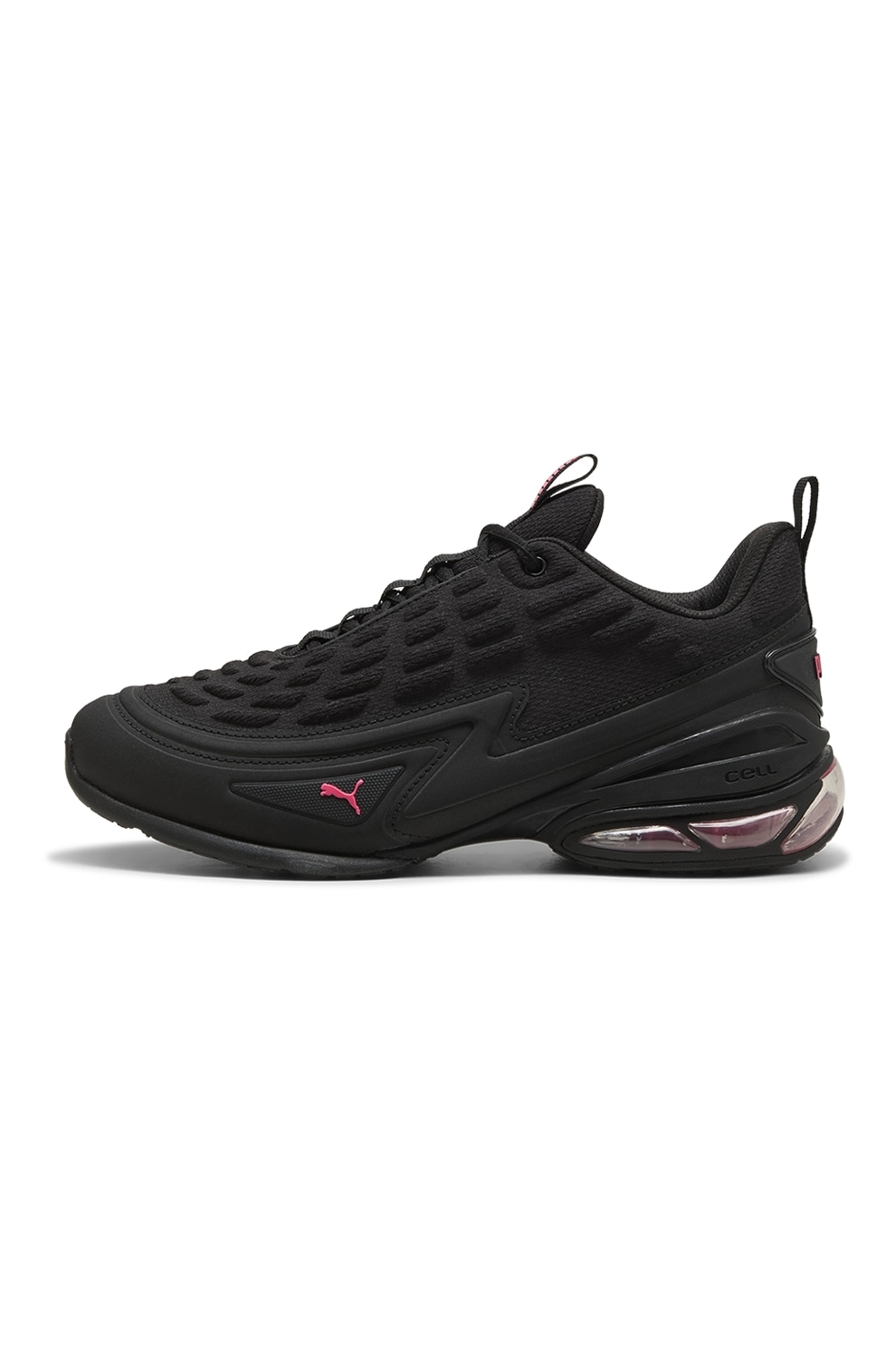 Puma, Pantofi Meza cu aspect texturat pentru alergare, Negru stins, 5
