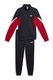 Puma, Trening regular fit cu detalii contrastante, Rosu/Alb/Albastru ultramarin