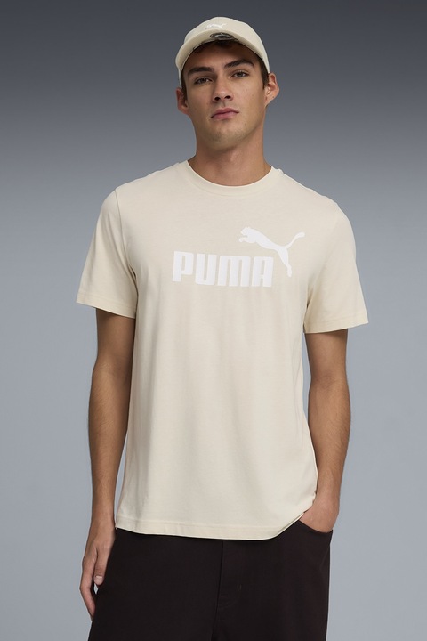 Puma, ESS No.1 póló logómintával, Fehér/Világosbézs