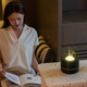 Дифузер за Аромати и Овлажнител с Проекция на Звездно Небе 360°, 7 Цвята, Автоматично Изключване, Ароматерапия с Етерични Масла, Нощна Лампа за Спалня/Детска Стая