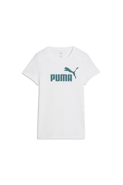 Puma, Памучна тениска ESS No. 1, Бял/Петролно синьо