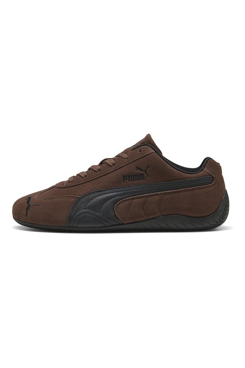 Puma, Speedcat nyersbőr sneaker, Sötétbarna/Fekete