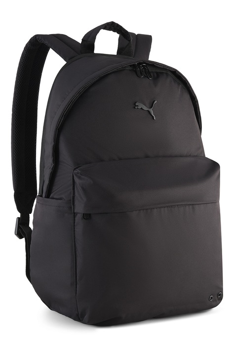 Puma, Rucsac cu fermoar si logo ESSENTIALS, Negru stins
