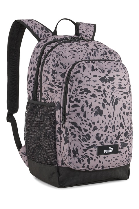 Puma, Academy uniszex mintás hátizsák - 29 l, Antracitszürke, Púderlila