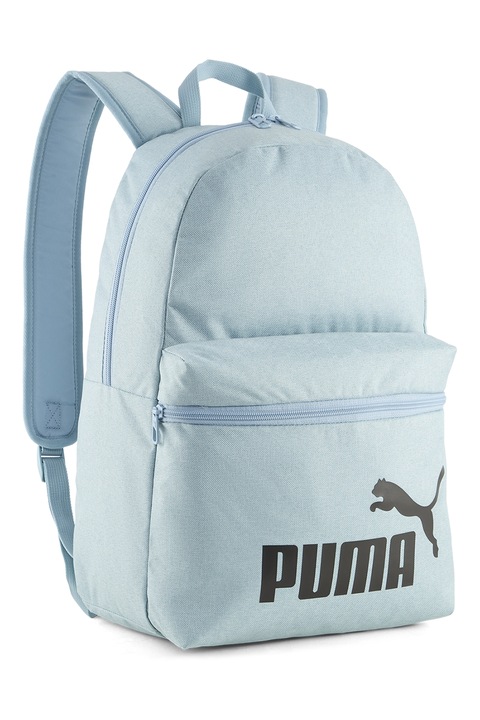 Puma, Rucsac cu buzunar frontal Phase III, Negru, Albastru glaciar