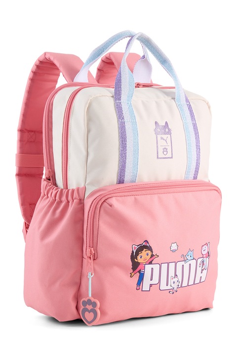 Puma, Rucsac mic PUMA X GABBY'S DOLLHOUSE, Albastru prafuit, Roz prafuit, Crem