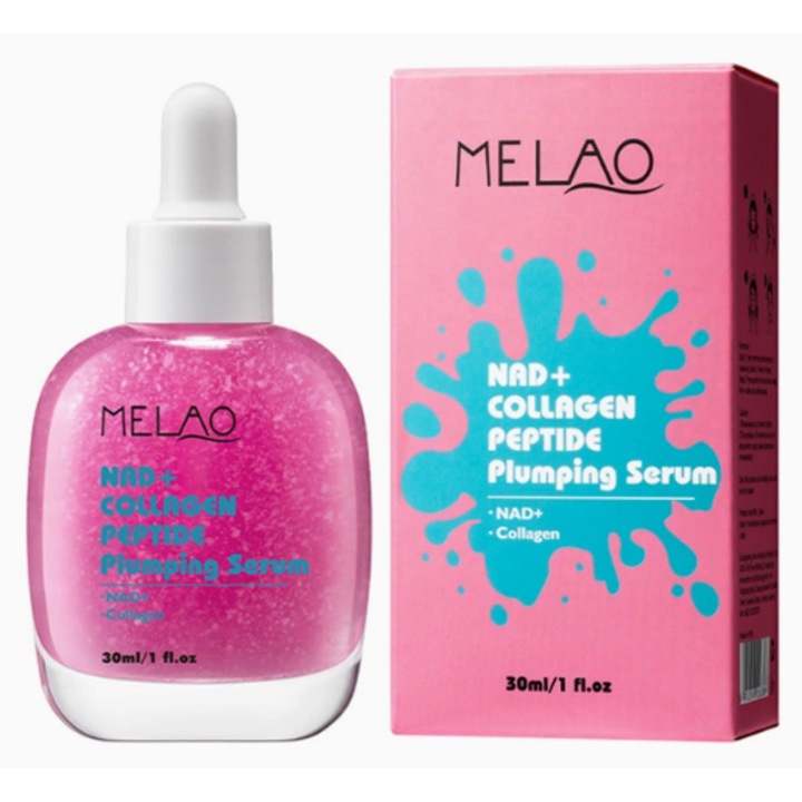 Ser facial Melao plin de volum cu Bakuchiol si peptide de colagen NAD+, 30ml