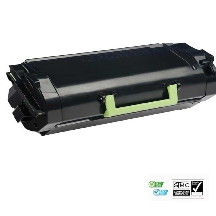 Cartus toner compatibil Lexmark 58D2H00, negru black, 15000 pagini, pentru LEXMARK MS725DVN, MS821DN, MS821N, MS822DE, MS823DN, MS823N, MS825DN, MS826DE, MX721ADE, MX721ADHE, MX722ADE, MX722ADHE, MX822ADE, MX822ADXE, MX826ADE, MX826ADXE