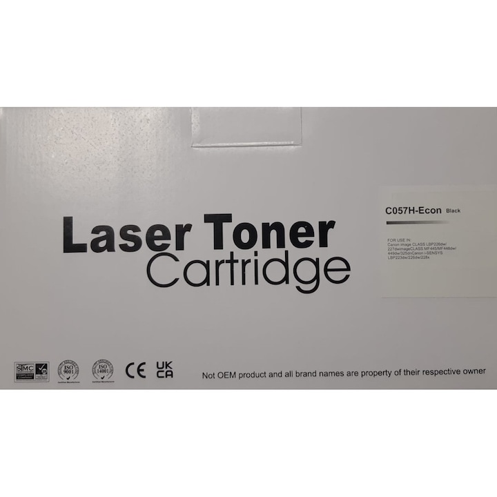 EP27 Cartus compatibil Canon laser - toner EPS Canon EP27 EP26 -extralarge 2500 pagini certificat ISO 19752 pentru numarul de pagini EP 27