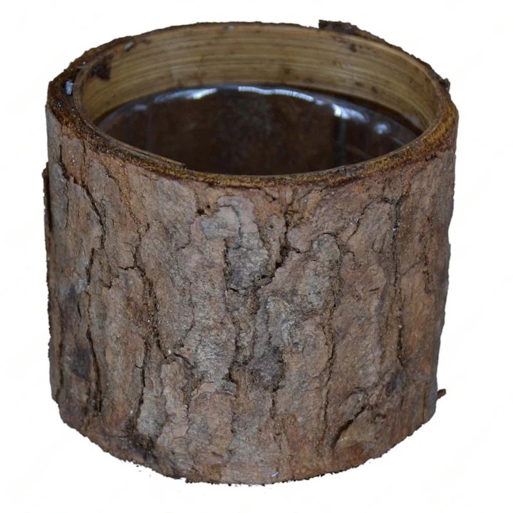 Jardinier, Enger, Din Coajă de Copac Cilindru