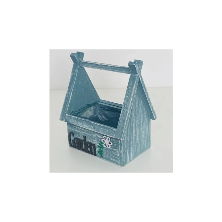 Ghiveci Căsuță Albastru