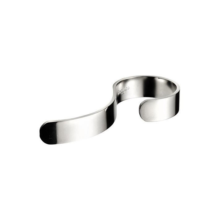 Suporturi tacamuri Pinti Inox Rest Audrey, set 6 piese, inox 18/10, design elegant, 8,4x3,3x1,2cm