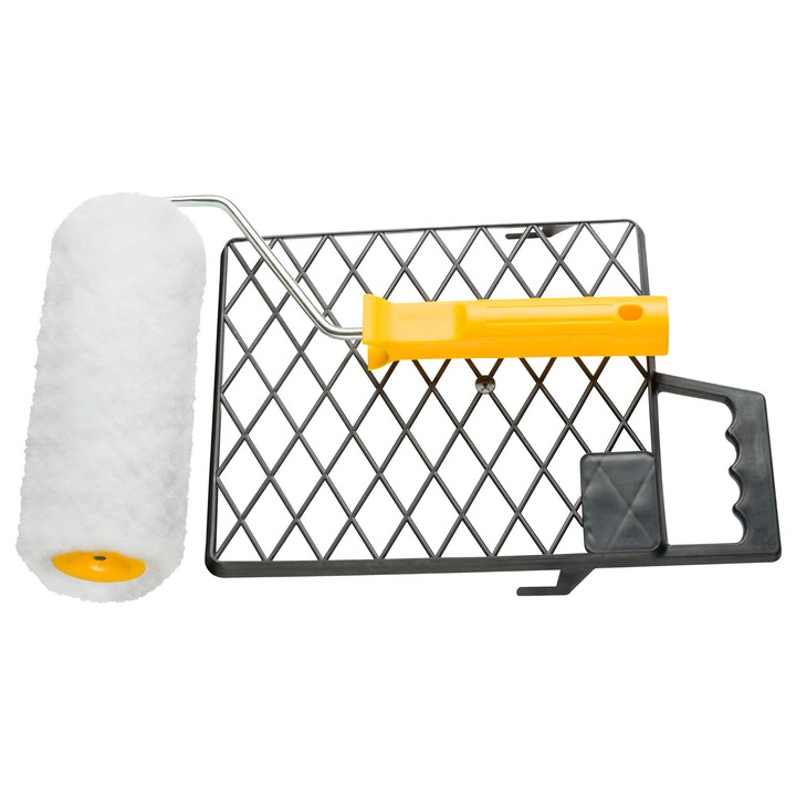 Set role de vopsit Hardy Vestan 18 cm + maner + grila 18x21 cm