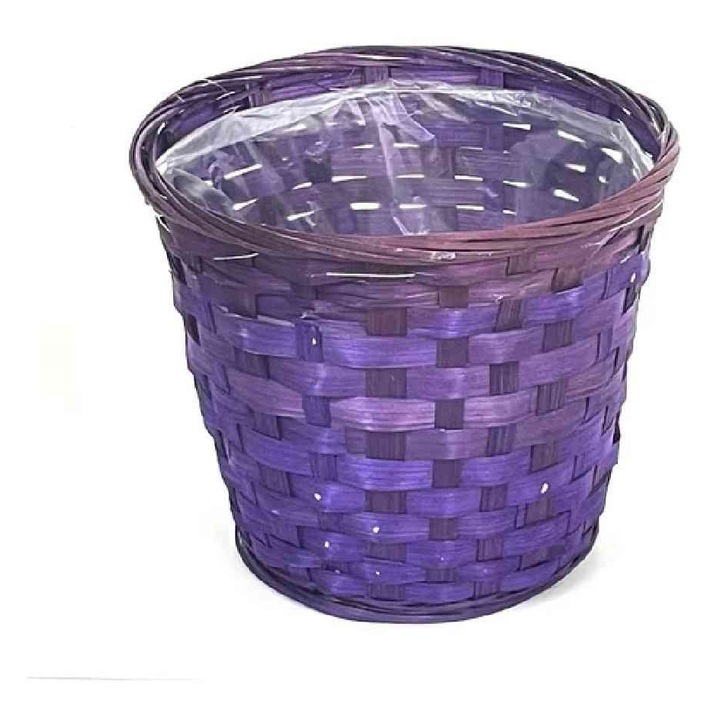 Bambusz Kaspó Lila