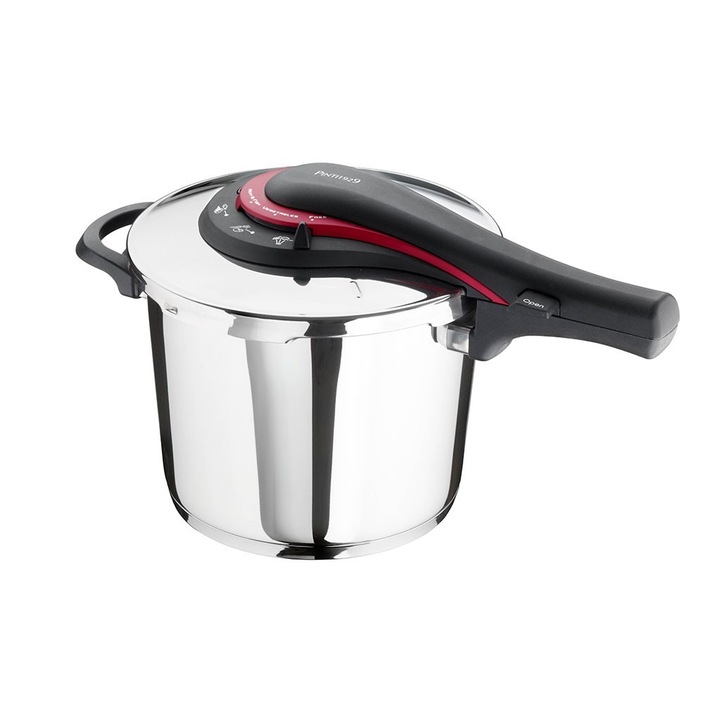 Pinti Inox Next kukta, 6 literes, 18/10 rozsdamentes acél, ergonomikus kialakítás, indukciós tűzhelyhez