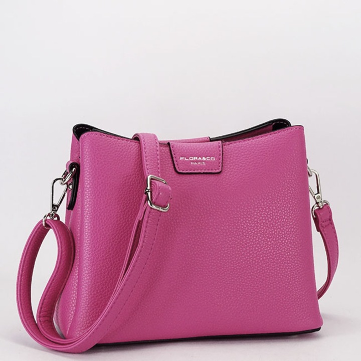 Flora&Co Paris B- F2548 14 Fucsia fukszia kis táska