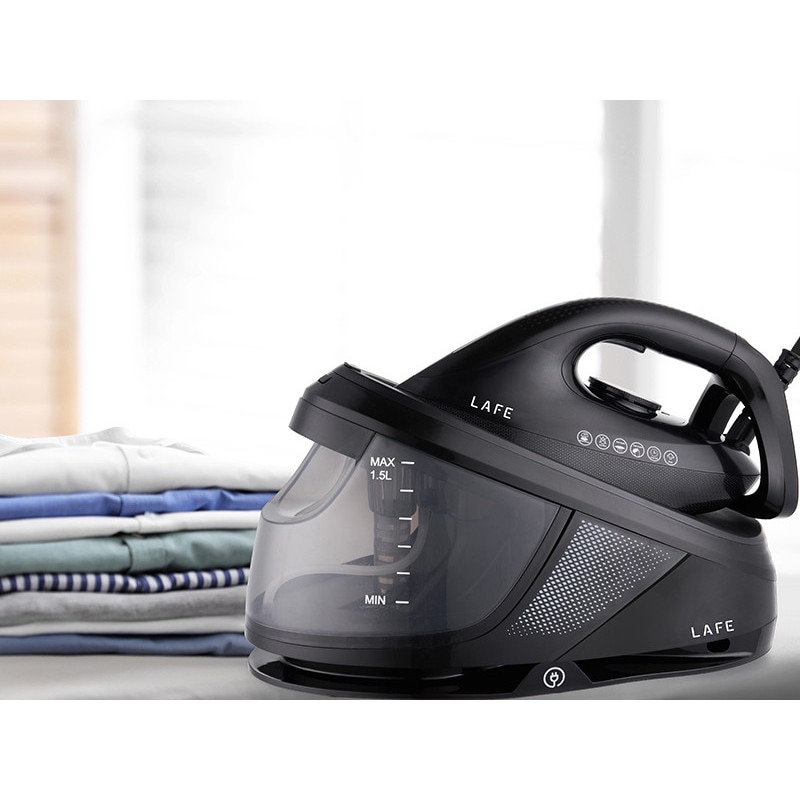 Statie de calcat cu abur, LaFe Power Steam, 3100 W, 1, 5 litri, Abur, Sistem anticalcar, Talpa ceramica