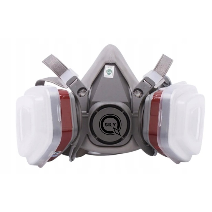Set semimasca anti-praf cu filtre KN90, multicolor, ONE SIZE