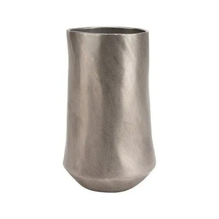 Керемична ваза Stilvera, сребриста, декорация, България