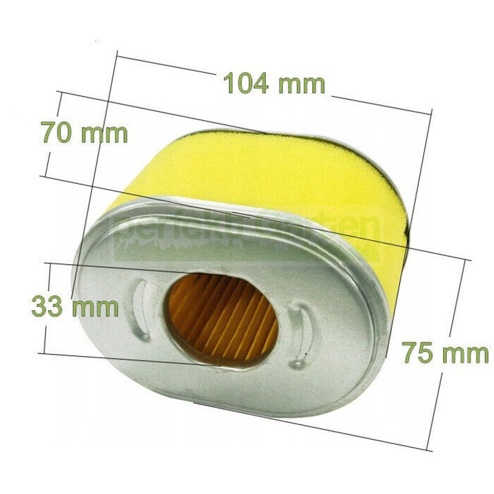 Légszűrő Honda GX110 GX120 GX140 GX160 GX200 motorhoz 17210-ZE1-505 17210-ZE1-821