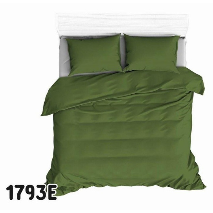 Плик за завивка 160x200cm, памук, зелен, 1 брой