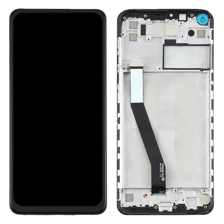 Display Ecran Lcd pentru Xiaomi Redmi Note 9 / Redmi 10X 4G Negru Cu Rama