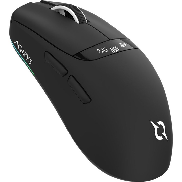 Mouse Gaming AQIRYS Nyx RGB Black