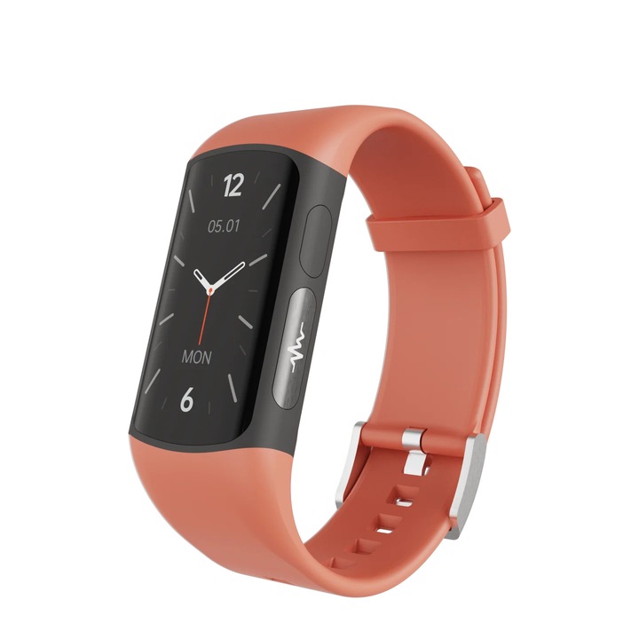 Activa Iris okoskarkötő, narancs, bluetooth, EKG és vércukormérő