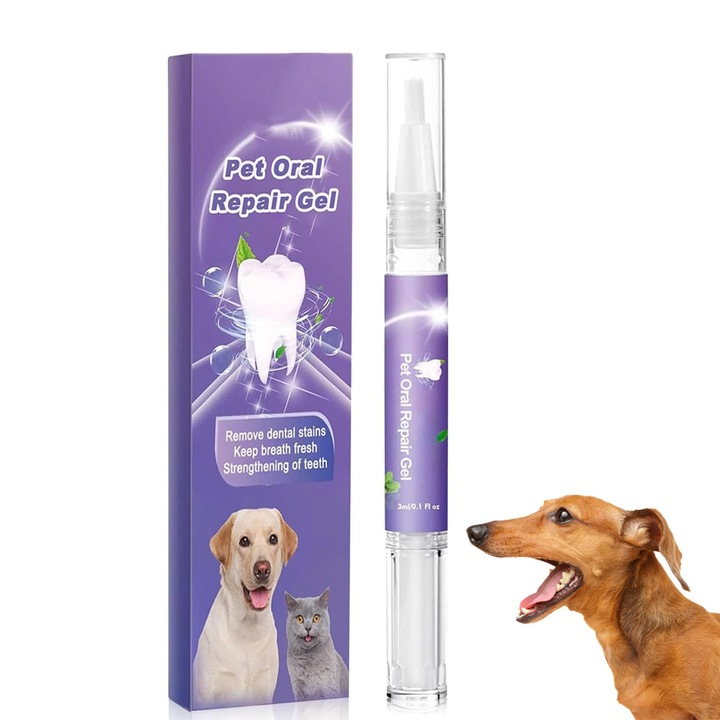 Szápoló gél háziállatoknak, tisztítja a fogakat, frissíti a leheletet