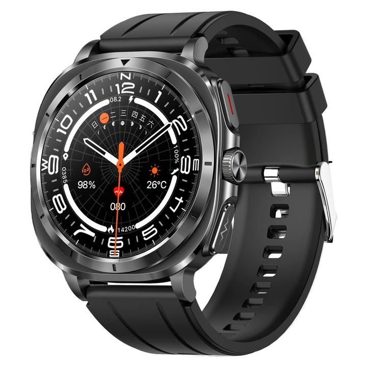 Medex Cardio okosóra fekete, bluetooth, EKG és vércukormérő