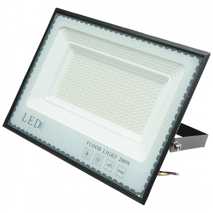 LED прожектор Breckner 200W, 6500K, IP66, 332x252x38mm