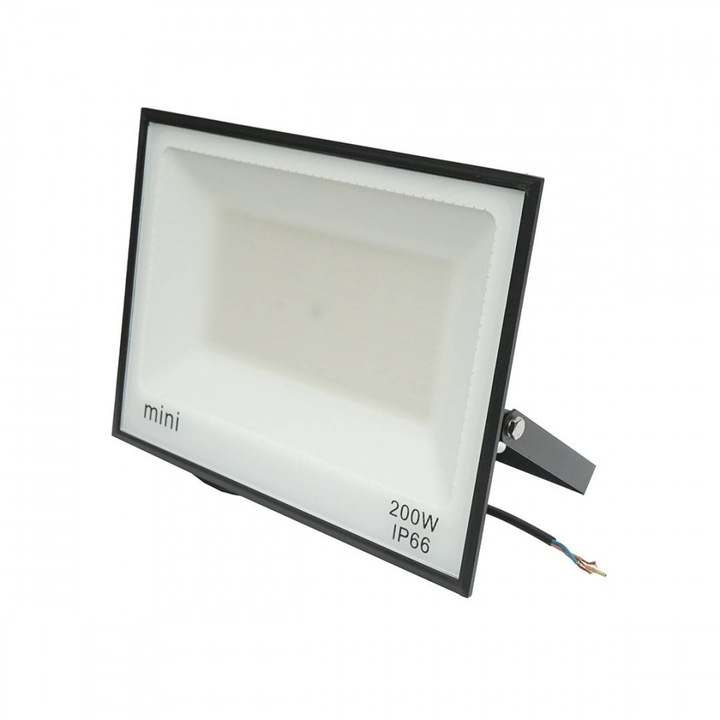 LED Прожектор 200W, 3000K, IP65, 370x280мм