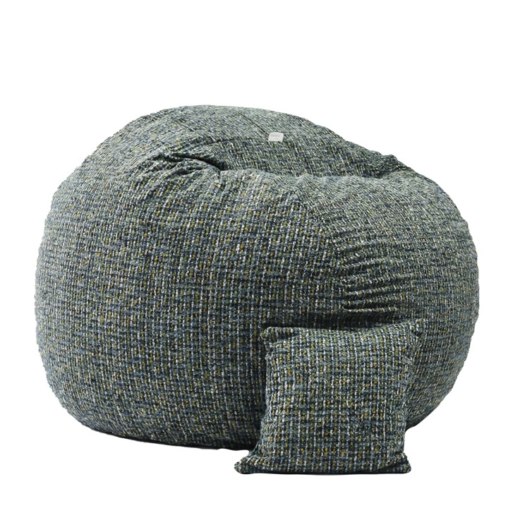 Set Fotoliu King Size cu Perna, Material Textil - Nordic Field