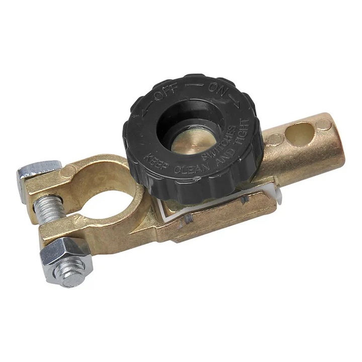 Borna diametru 17.5 mm cu intrerupator pentru bateria auto 6/24V