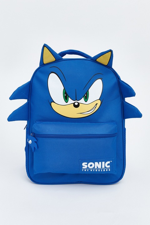 LC WAIKIKI, Rucsac din material textil cu model Sonic, Albastru