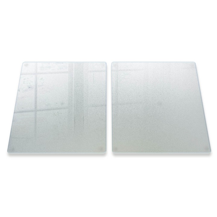 Set 2 Tocatoare De Bucatarie Din Sticla, Tulup, Securizate, Design Modern, Incasabile, Dreptunghi, 2x 40 x 52 cm, 010870520020000000000