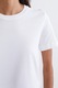 LC WAIKIKI, Tricou uni de bumbac, Alb optic