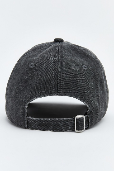 LC WAIKIKI, Sapca baseball cu text brodat, Gri antracit