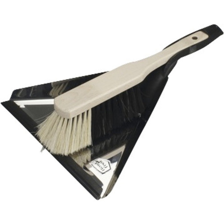 Set perie de mana cu faras metalic Bümag - Curatenie eficienta