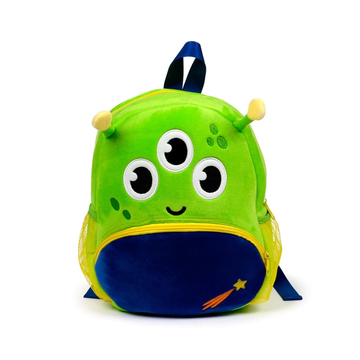 Rucsac extraterestru, plus, verde, 31 cm