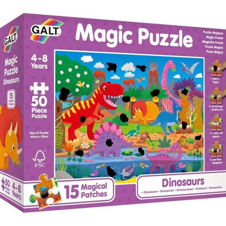 Galt Magic Puzzle Dinoszaurusz Jgc1150400299
