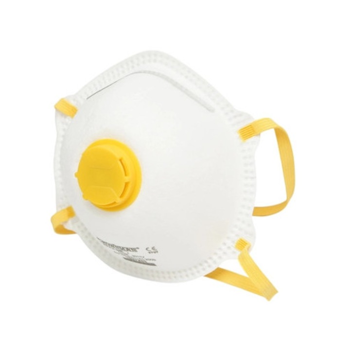 Set 10 masti de protectie FFP2 cu valva de expiratie Crownman